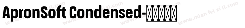 ApronSoft Condensed字体转换